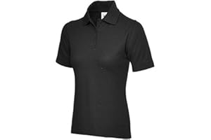 247-Clothing Ladies Pique Polo Shirt Size UK 8 to 26 Plus New Casual Sports Gym Work