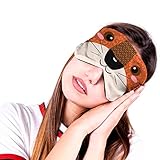 LRWEY 1PC Animal Cartoon Sleep Eye Mask Padded Shade Cover Travel Relax Aid- The Authentic are ONLY