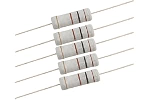 UXCELL mapa pozyskiwania 5 watów 100 ohm rezystor folia tlenkowa metal 5W 700V 10 szt