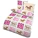 Produktbild IDO Renforcé Bettwäsche 2tlg. Beige Rosa Pferde 47757-209-1 Bettbezug Kinder & Jugend 80x80 cm / 135x200 cm