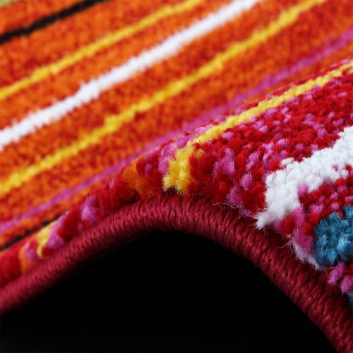 Teppich Modern Splash Designer Teppich Bunt Streifen Model Neu OVP, Grösse:120×170 cm - 3