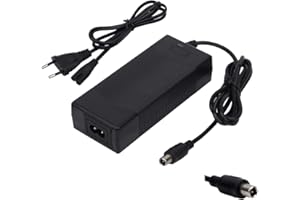 XUNNIU Caricatore Monopattino Elettrico per Xiaomi, 42V 2A Caricabatterie per Scooter Elettrico, Litio 36v Carica Batteria, Adattatore di Alimentazione Universale per Xiaomi/Ninebot