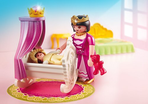 Imagen 4 de Playmobil 626703 - Princesas Habitación Real+Cuna
