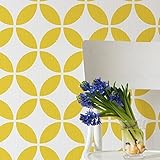 Circulo Fliesen dekorative Wandschablone - Schablonen für wände - Maler Schablonen