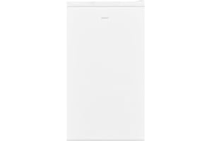 Exquisit® Congelador Table Top, 63L, Clase E, Color Blanco, Altura Regulable, Ruedas Traseras, 1 Cajón y 2 Bandejas de Fácil Acceso, Consumo 157 kWh/año, Medidas 82,5x45,3x46 Cm.