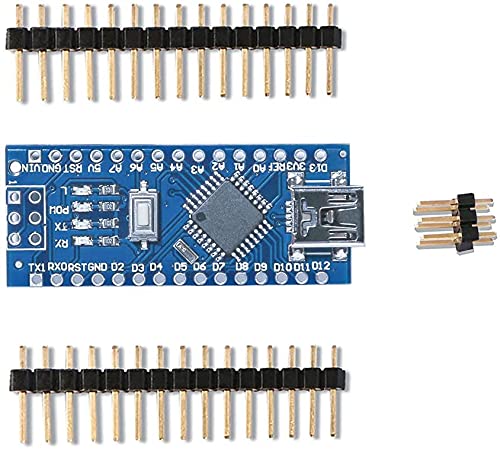 IDUINO Nano Board CH 340/ATmega+328P Without USB Cable, Compatible with Arduino Nano V3.0
