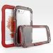 Produktbild iPhone 7 Waterproof Case, Super Slim Thin Light [ All Round Protective] Full-Sealed IPX-6 Premium Shockproof Dust/Snow Proof Case Case Replacement for iPhone 7 Red