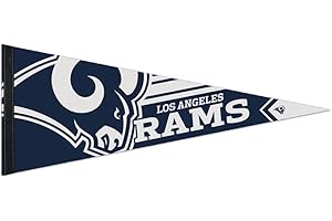 WinCraft Los Angeles Rams duże logo piłka nożna premium proporczyk NFL