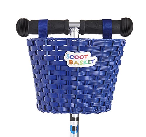 SCOOT N PULL Scoot Basket Cestita Patinete (azul)