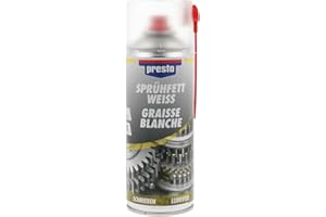 Presto 306352 Aérosol Graisse Blanche 400 ML