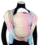 verschiedene Tragepositionen, vor dem Bauch, seitlich oder auf dem Rücken