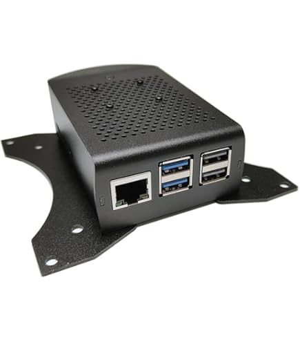 Digitalkey Armor Case for Raspberry Pi 4 with 2 Fans - Dual Fan