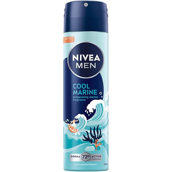 NIVEA MEN Dry Impact Deo Spray – 72h Schutz, 200 Ml, Ohne Alkohol