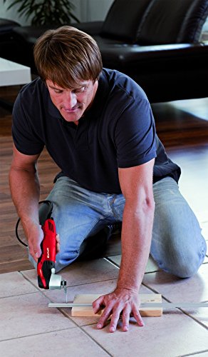 Einhell Multifunktionswerkzeug TE-MG 200 CE (200 W, Konstantelektronik, Staubabsaugung, 6x Schleifpapier, Schaber, Sägeblatt, im Koffer) - 8