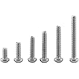 250pcs Socket Head Cap Screws M2 Stainless Steel Hex Screws Bolt with Hex Nuts Assortment Set Kit(B: Button head)