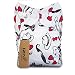 iZiv(TM) Newborn Nappy with 1 Thick Insert Infant Waterproof/Adjustable/Reusable/Washable Pocket Cloth Nappy Fit Babies 0-3 Years(Hat)