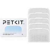 PETKIT Filter Unit RECT for EVERSWEET MAX Battery Operated Cat Water Fountain, Replacement Filters, 5 packs