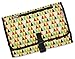 Boo Moi - Baby Changing Mat and Mini Bag - Travel Mat. Lightweight, Waterproof and Durable. Wipe Clean, Cushioned Changing Pad. Multi Colored Triangle Design