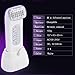 Carer Portable RF & Infrared Therapy Facial Anti-aging Beauty Device, Wrinkle Removal, Skin Rejuvenation, Skin Tightening, Cordless Rechargeable