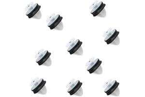 AUTOCRAFT Set di 10 clip di fissaggio per pannello porta, clip per portiere, modanatura laterale, compatibile con Citroen Peugeot, Renault e Volvo OEM 6991S6 6991Y8 9341PF 634759 7703077469
