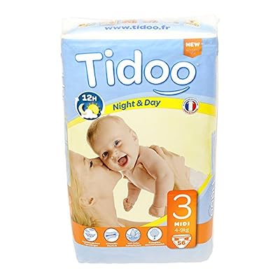 Tidoo 56 couches Taille 3 : Midi 4 9Kg