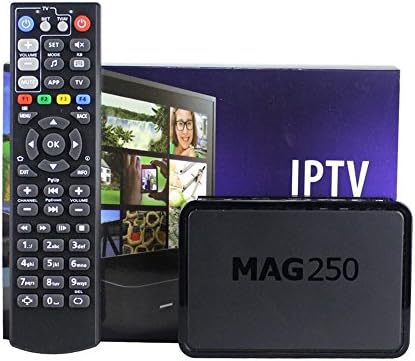[TV Box--Yilon Set Top Box] MAG 250 Iptv Set Top Box Support USB Connector 256 MB RAM Best Linux 2.6.23 Original HD DIGITAL With 1xAV line ,1xManual,1xUK Adapter(DC 5V/2A), 1xIR Remote Controller (MAG 250)