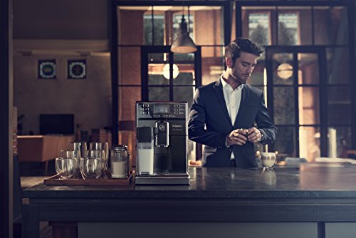 Saeco HD8925/01 PicoBaristo Kaffeevollautomat integriertes Milchsystem, schwarz - 3