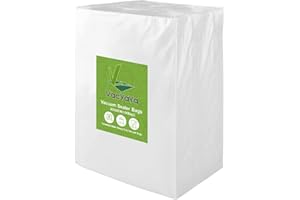 VacYaYa 100 Bolsas 20x30cm Bolsas Envasar al Vaci Vacio Alimentos Bolsas de Vacío de Alimentos,Bolsas para Envasar al Vacío Envasado al Vacío para Alimentos Sin BPA