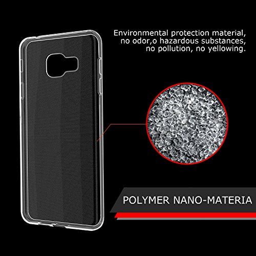 Samsung Galaxy A5 (2017) Hülle, KKtick Transparente Kratzfeste Schutzhülle Crystal Clear Bumper Premium TPU Silikon Durchsichtige Handyhülle für Samsung Galaxy A5 (2017) 5.2 Zoll Case Cover - 9