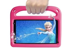 SUAAT 2025 Tablet para Niños 7 Pulgadas Android Tableta con 32GB ROM (TF 1TB), GPS, GMS Certified, Pantalla IPS HD, Doble Cámara, Control Parental, Tablet Infantil con Funda EVA,Rosa