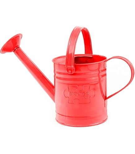 Seau De Jardinage Bigjigs Toys Rouge - Pour Enfants 3 Ans Et Plus - Acier Robust