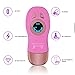 Carejoy Blue Light Hair Removal Painless Hair Remover Personal Care Professional Full Body Blue Light Heating Hair Removal Device with 4 Wide Tips, 2 Narrow Tips, 2 Buffer Pads, UK Plug (Pink)