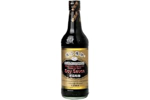 Sauce de soja supérieure saveur Champignon 500ML (salée) - Marque Pearl River Bridge (Lot de 2 bouteilles) - Livraison Gratuite France - Expédition depuis France par la Société Bo Time