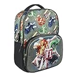 Tamaño 30x41x11cm Artesania Cerda Mochila Escolar 3D Harry Potter Hogwarts Mochila Escolar, 41 cm, Gris