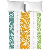 Devota&Lomba Juego De Sábanas Victoria Multicolor/Blanco Cama 150 (230 x 270 cm + 2/45 x 90 cm)