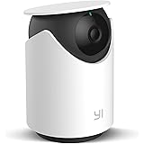 Surveillance Camera WLAN 1080p, YI Dome U Camera Indoor with Infrared Night Vision, Artificial Intelligence Human Detection, 