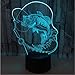 Produktbild Karpfen 3D Lampe 7 Farbe Touch 3D Led Tischlampen Kreatives Geschenk Kleine Schreibtischlampe