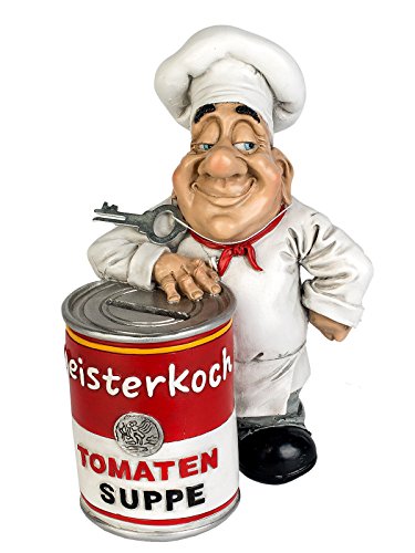 Tolle Spardose ~ Koch ~ Deko Figur Dekoration Karikatur Dekofigur Sparbüchse