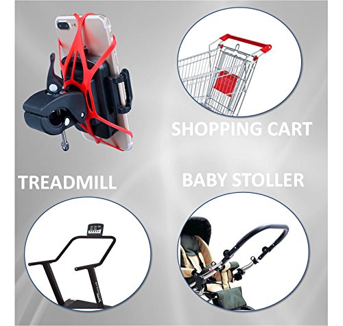 SONDERANGEBOT â‚¬8 1 TAG!! Handyhalterung Fahrrad Smartphone Handyhalter, Fahrrad Handy GPS Halter-Schwarz, Verstellbar fÃ¼r iPhone 7/ 7 Plus 6S/ 6S Plus 6/ 6Plus 5S Samsung Galaxy S5/ S4/ S3 usw. Schwarz