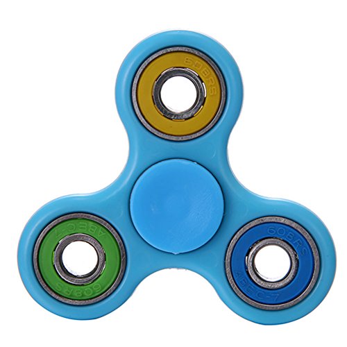 Hand Spinner Stress Relief Toy, Tri-Spinner Fidget Toy Metal Bearing Focus Toy for Killing Time