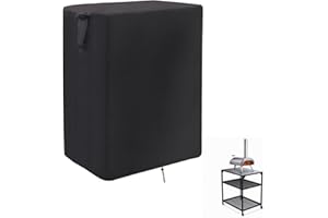 Hohong Outdoor Pizza Oven Table Cover for Ooni Modular Table Medium,Pizza Oven Stand Modular Table Cover-82x61x90cm