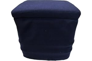 Freizeit Wittke Stoffhocker blau für Thetford Porta Potti 335 mit Polster