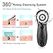 TOUCHBeauty TB-0759M Waterproof Electric Facial Cleansing Brush with 2 Speed Settings for Skin Care Face Exfoliating Scrubbing System with Storage Stand