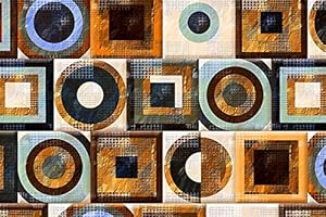 TAPPETIK Tappeto, Passatoia in Stampa Digitale Alta qualità, Ampia Gamma di Colori e Disegni (Serie DIGIT) VARIE MISURE (Forme, 52 x 90 cm)