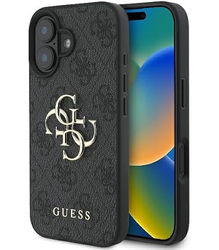 Guess Guhmp15Spsahmcu Custodia rigida per Iphone 15 / 14 / 13 6.1 Fioletowy/Purple Saffiano Magsafe