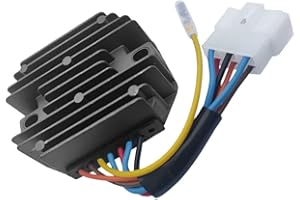 Riloer Régulateur de tension redresseur de tension moto 11964077710, 119640-77711, RS5121 Compatible avec Yanmar