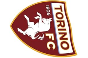 PARTYLANDIA Cialda In Ostia Scudetto Torino Decorazioni Per Torta Dischi Commestibile