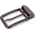 Nelbons Belt Buckle, Men's Alloy Single Prong Rectangular Pin Buckle Replacement buckle