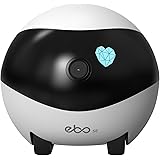 Enabot EBO SE Telecamera per Animali Domestici in Movimento 1080P, connettività Wi-Fi, Visione Notturna, Auto-Crociera, Auto-