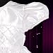 Dressy Daisy Baby Girls' Beaded Baptism Christening Dresses Gown With Bonnet Infant Size 6-9 Months White